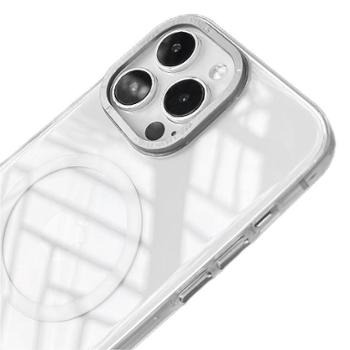 Ennyah 恩雅 手机壳 iPhone15 磁吸透明金属边框保护套永不发黄