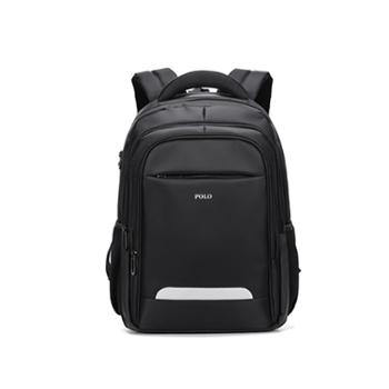 POLO 双肩包防泼水学生书包高中背包大容量旅行电脑包