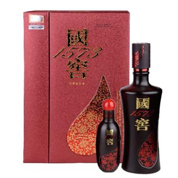 泸州老窖 国窖1573 君雅52度 浓香型白酒 500ml+100ml 2瓶礼盒装