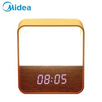 美的（Midea）LED充电闹钟小夜灯 拾夕 活力橙 MTD3-M/K-03