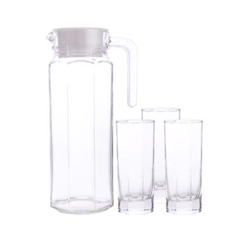 乐美雅八角系列玻璃水具5件套 G6262
