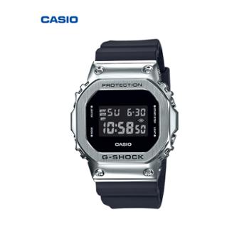卡西欧GM-5600-1PR学生小方块电子手表