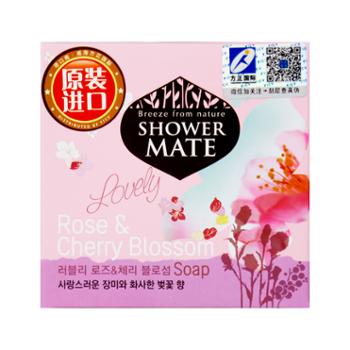 爱敬/AEKYUNG KCS玫瑰樱花皂 香水洁面沐浴皂 4只装 100g*4