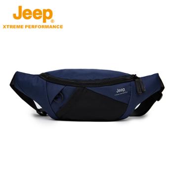 吉普/JEEP 户外运动腰包 便携多功能运动单肩包 跑步腰包J123078294