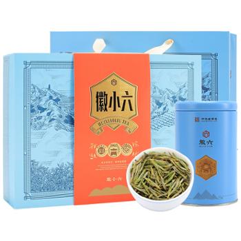 徽六 茶叶 绿茶 黄山毛峰 礼盒装 180g