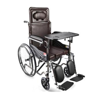 鱼跃（YUWELL）轮椅H059B 手动折叠老人轮椅车
