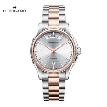 汉米尔顿Hamilton 爵士系列自动机械手表钢带男士腕表(40mm) H32595151