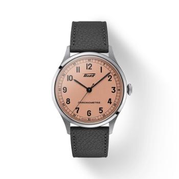 天梭 TISSOT 怀旧经典1938系列皮带机械腕表龚俊同款 T142.464.16.332.00