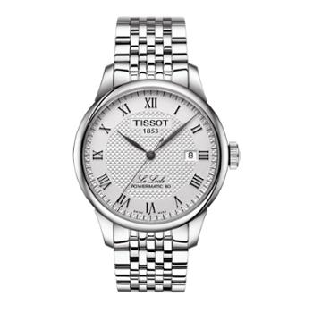 天梭TISSOT 力洛克系列机械男士钢带腕表T006.407.11.033.00