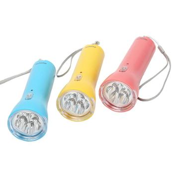欧普特 充电式LED手电筒8203 家用小手电筒 户外露营便携应急灯