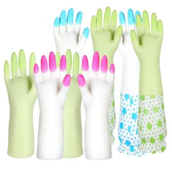 惠洁乳胶洗碗家务清洁手套