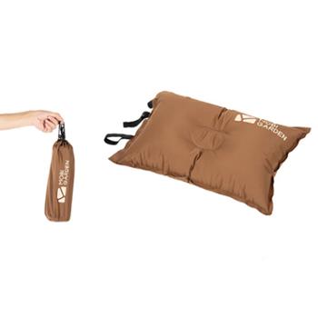 牧高笛（MOBIGARDEN）便携舒适午睡露营自动充气枕头