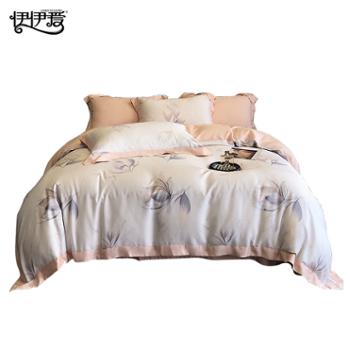 伊伊爱 莱赛尔50S印花四件套 TJ0KY02301934 柔软舒适