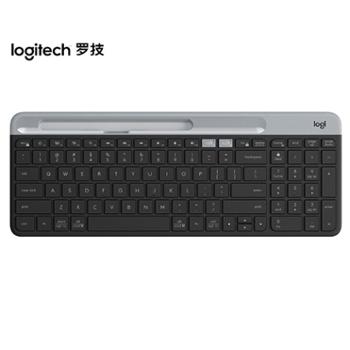 罗技/Logitech 多设备键盘 无线蓝牙全尺寸 键盘+干电池套餐 K580