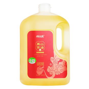 得尔乐 高山红花山茶油食用油低温冷榨茶籽油 2L