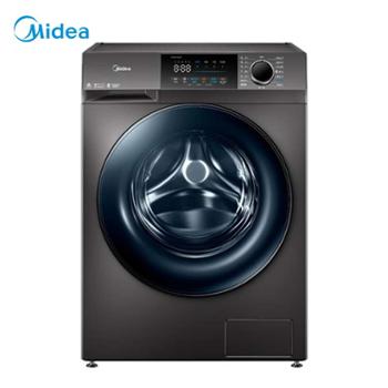 美的洗烘一体滚筒洗衣机10公斤快净系列洗烘智投净螨除菌 MD100V58WIT（一级能效）