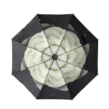 海螺超强防晒小黑伞创意晴雨伞