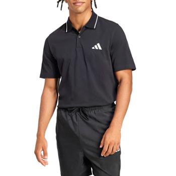 阿迪达斯 adidas 男子运动休闲短袖POLO衫T恤 JE9023