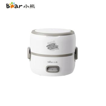 小熊/Bear 电热饭盒 插电可加热不锈钢内胆双层设计 DFH-B14S3