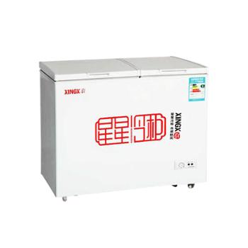 XINGX/星星 冰柜商用家用卧式双温冷藏冷冻冷柜 BCD-230HE