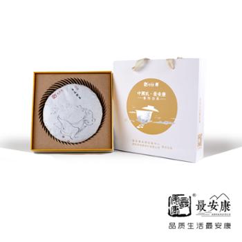 最安康紫阳白茶紫阳大叶泡350克盒装