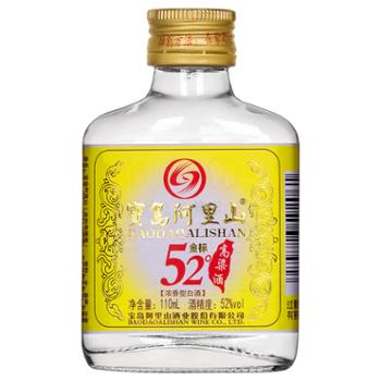 宝岛 阿里山浓香型小瓶白酒 110ml/瓶