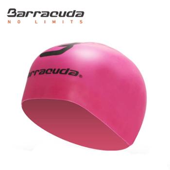 美国巴洛酷达Barracuda泳帽3D贴合泳帽