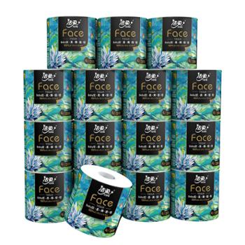 洁柔Face油画艺术系列加厚柔滑有芯4层200g*16卷卷纸巾