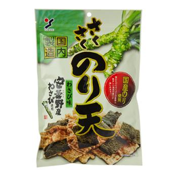 YAMAEI 日本进口天妇罗海苔 芥末味 80g