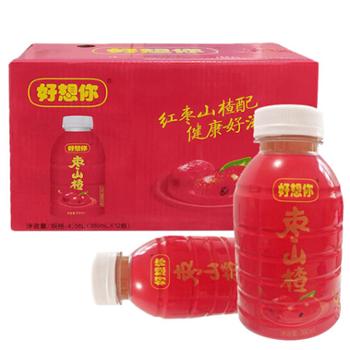 joyvio 红枣山楂果肉饮料 380ml*12瓶