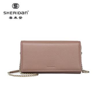 Sheridan喜来登链条女士两用包 杏色 NL180432S