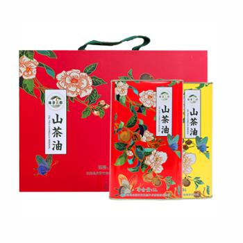 蜂凌三韵 铁罐山茶油 1000ml*2