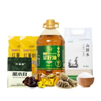 最安康 粮油干货特产 4种产品组合套餐C