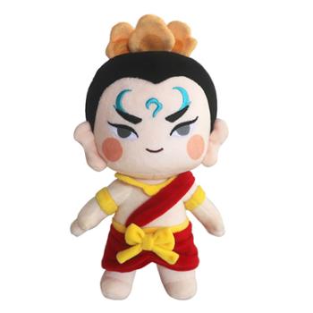 康之宝洛阳龙门石窟文创玩偶龙门金刚毛绒玩具公仔24cm