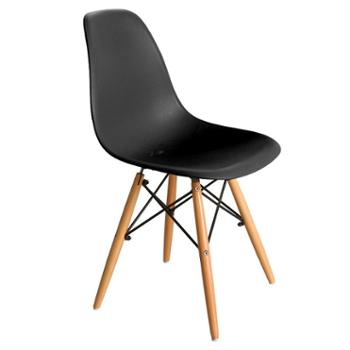 小户型餐椅家用长方形椅子欧式实木腿餐椅现代简约良木吃饭餐椅