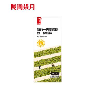 陇间柒月 小谷励绿豆 500g