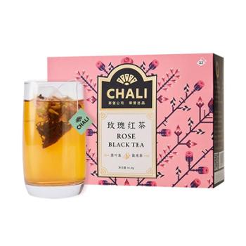 CHALI茶里  玫瑰红茶盒装 36g(3g*12)
