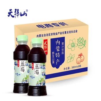 天拜山 蓝莓汁 380ml*8瓶