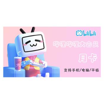 B站大会员哔哩哔哩会员1个月 不支持电视端