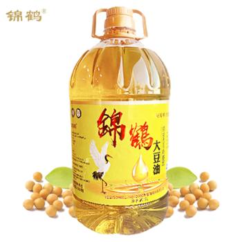 锦鹤 东北非转基因一级大豆油 5L