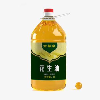 京馨泉 花生油一级压榨 5L