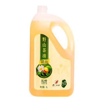 犹江红 赣南野山茶油 5L 植物油 食用油
