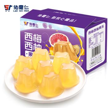 佬食仁 西梅西柚果冻0脂肪 640g/箱