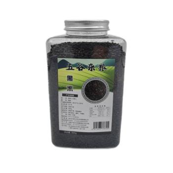 虎头山老乡亲 精选黑米黑糯米 600g/罐