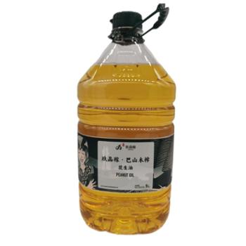 虎头山老乡亲 巴山木榨花生油 5L/瓶