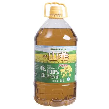 大唐山花 纯正100%食用菜籽油 5L