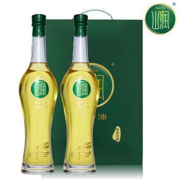 山润 原味山茶油（佳品礼盒） 500ml*2/盒