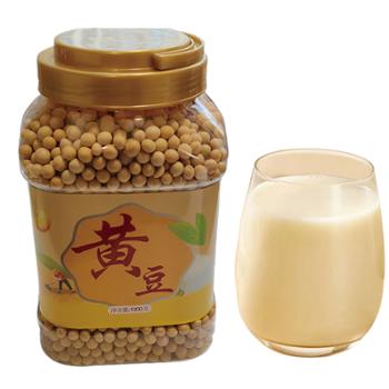望乡小毛驴 农家自种黄豆 1000g/罐