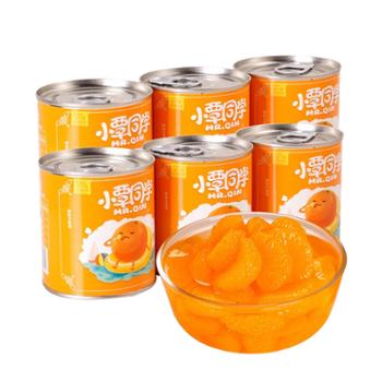 小覃同学 橘子罐头水果罐头 312g*6
