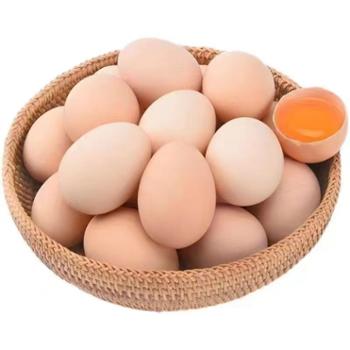 鲜果果 农家散养鲜鸡蛋 12枚/箱(约0.55kg)